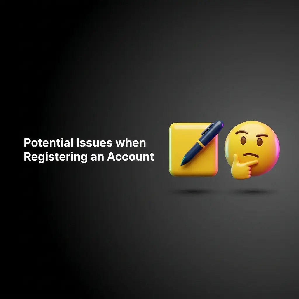 User troubleshooting registration issues on a platform, including email verification, phone number errors, and form submission problems
