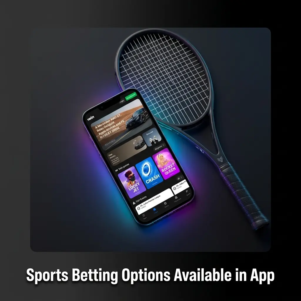 1win app sports betting options including cricket, kabaddi, football, tennis, basketball, eSports and more