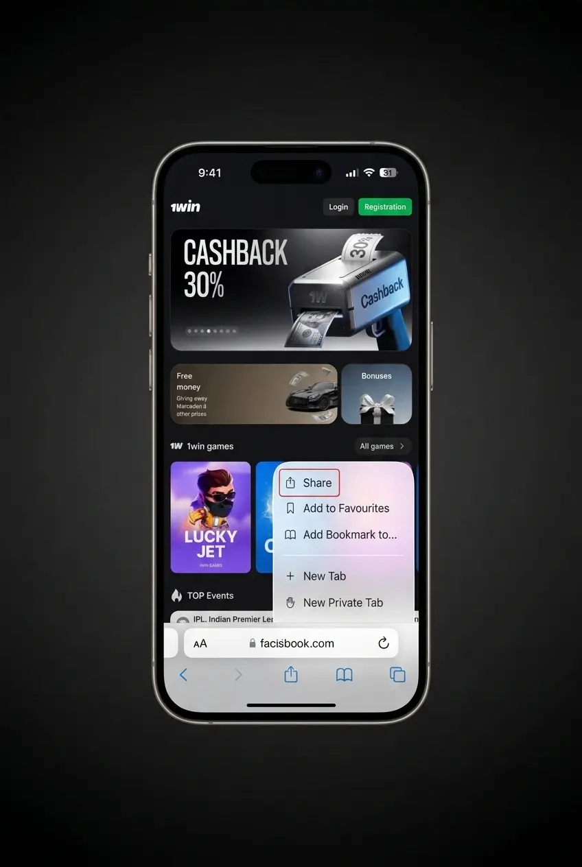 5-step guide to download and install the 1win iOS app on iPhone or iPad via App Store