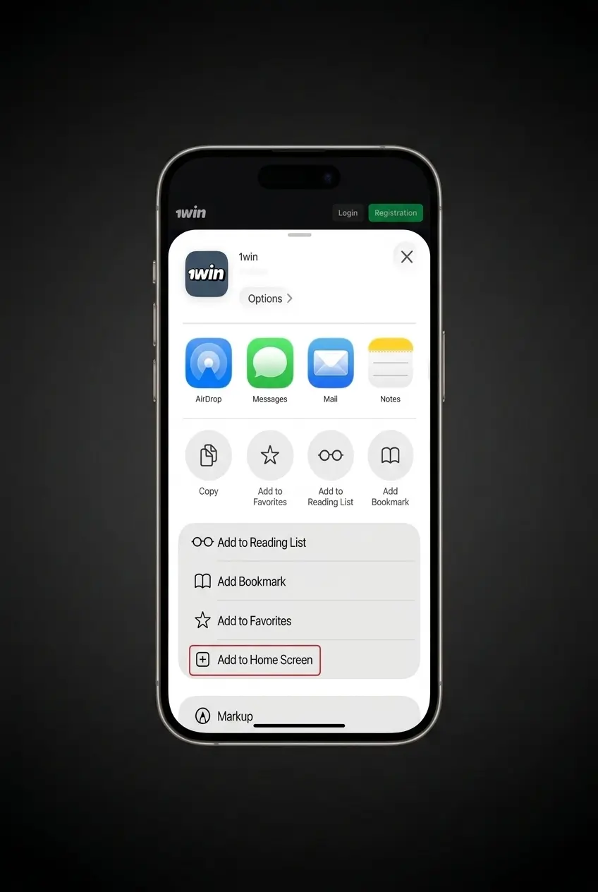 5-step guide to download and install the 1win iOS app on iPhone or iPad via the App Store