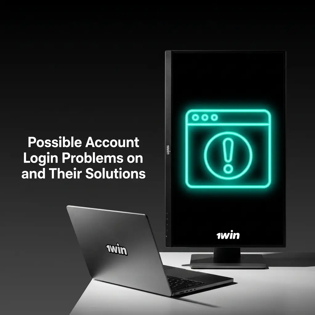 1win account login problems and solutions table covering password reset, blocked accounts, and 2FA issues