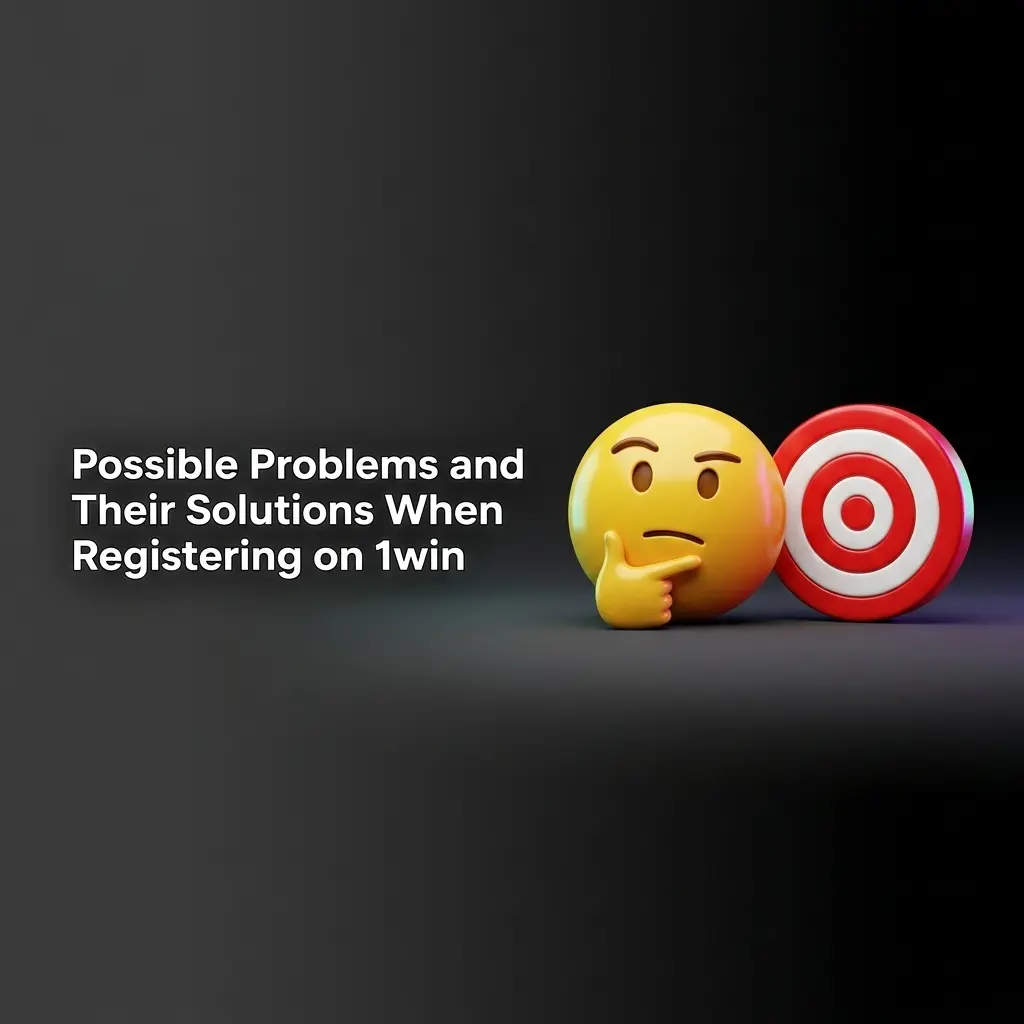 1win registration problems and solutions guide showing common issues like SMS verification and account errors