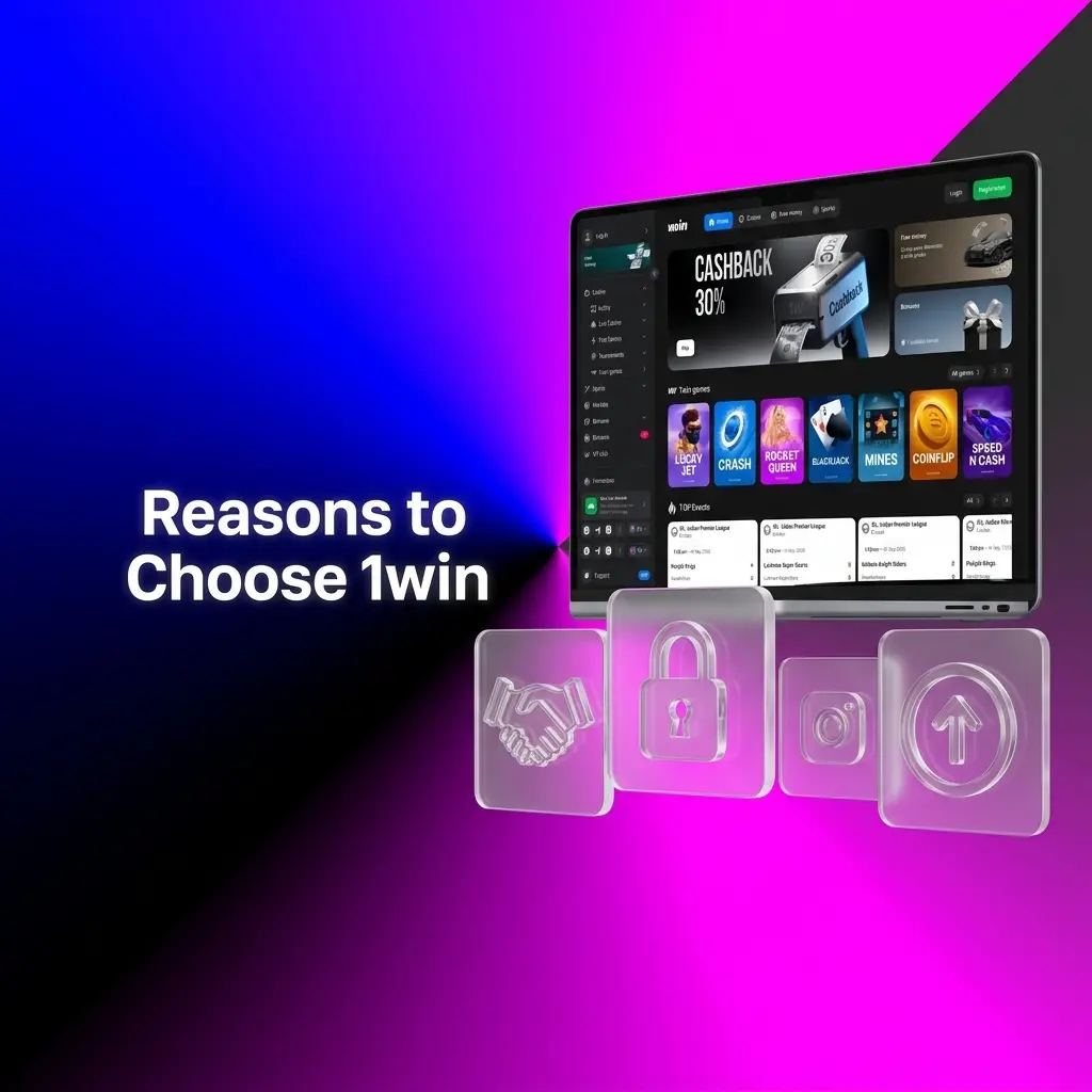 1win platform showing sports betting markets, casino games, welcome bonus, UPI payments, and mobile app features for Indian users